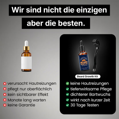Beardlab™ - Beard Growth Kit | Voller Bart in 9 Wochen!